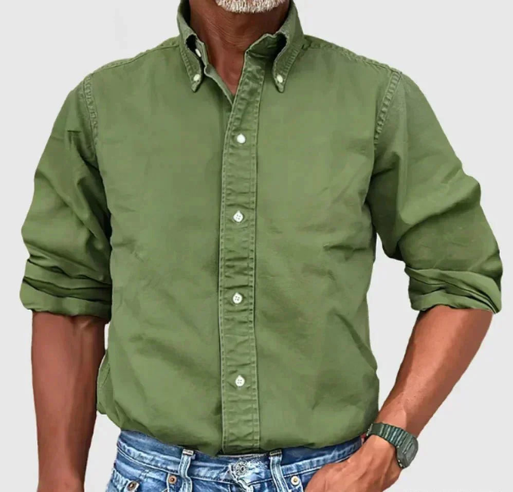Andrés | Camicia Classica a Collo Alto
