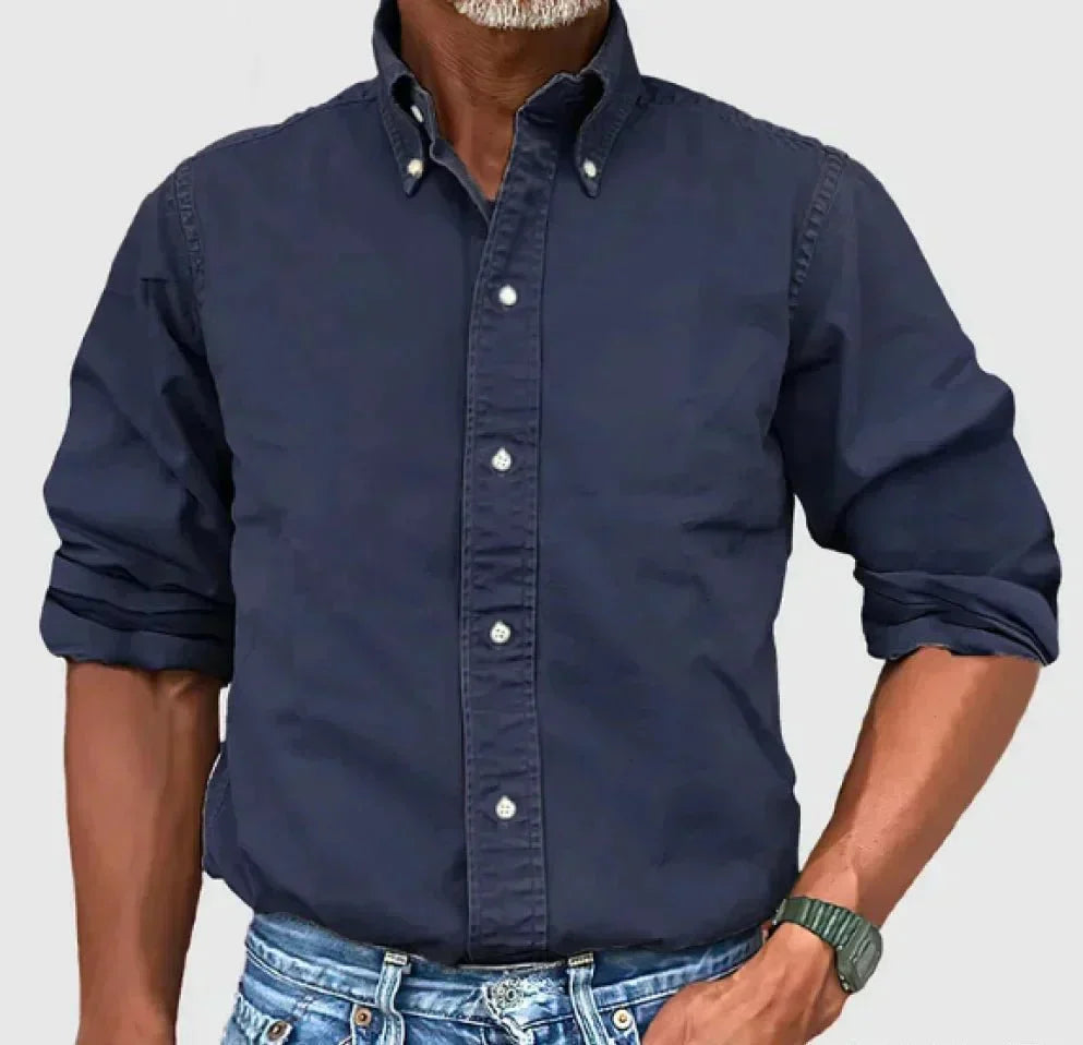 Andrés | Camicia Classica a Collo Alto