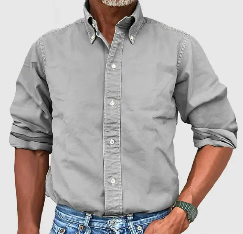 Andrés | Camicia Classica a Collo Alto