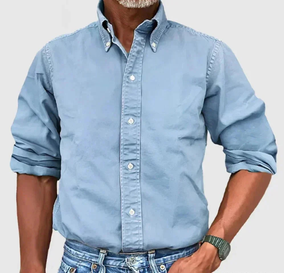 Andrés | Camicia Classica a Collo Alto