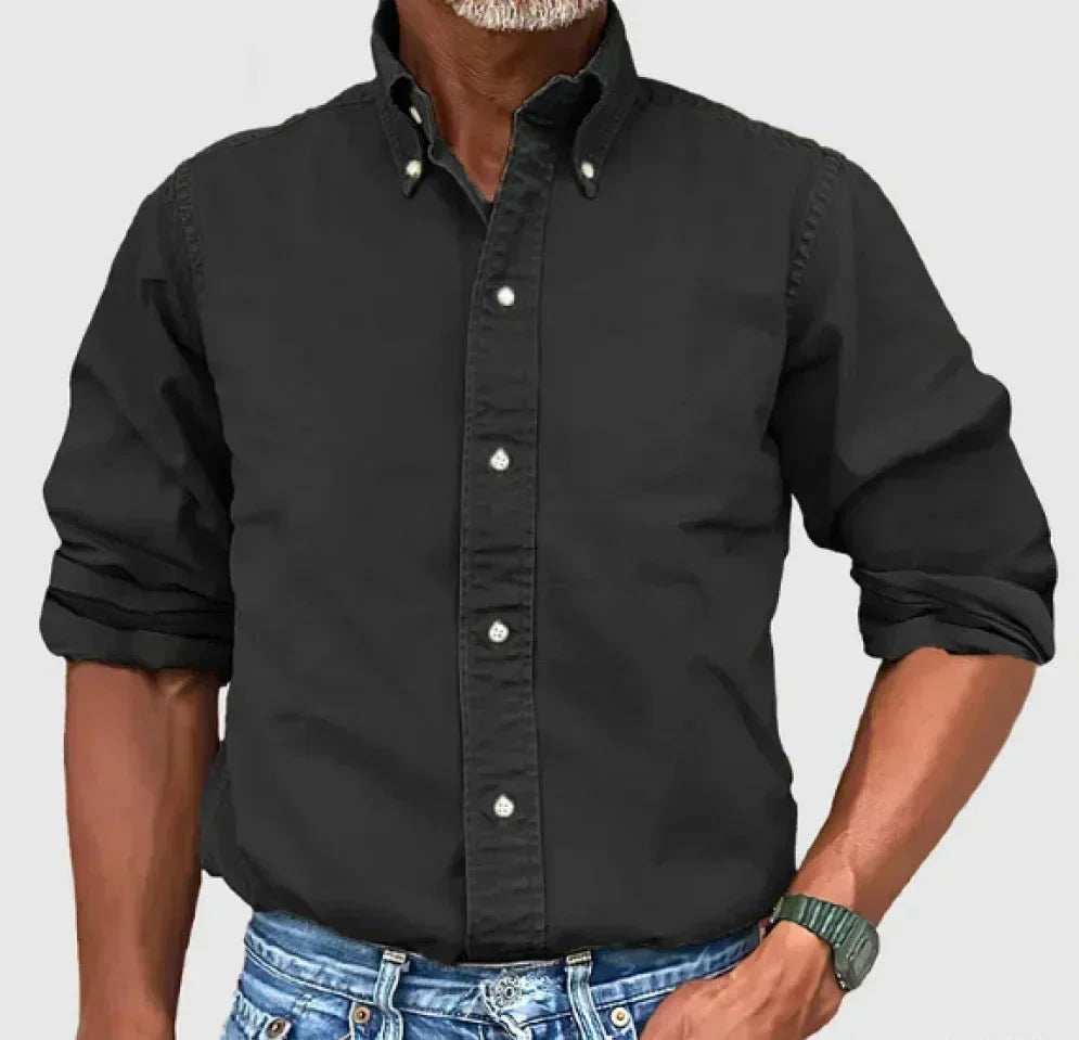 Andrés | Camicia Classica a Collo Alto
