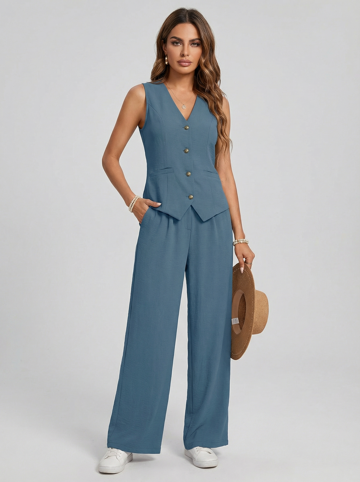 Sofía | Set gilet + pantaloni in regalo