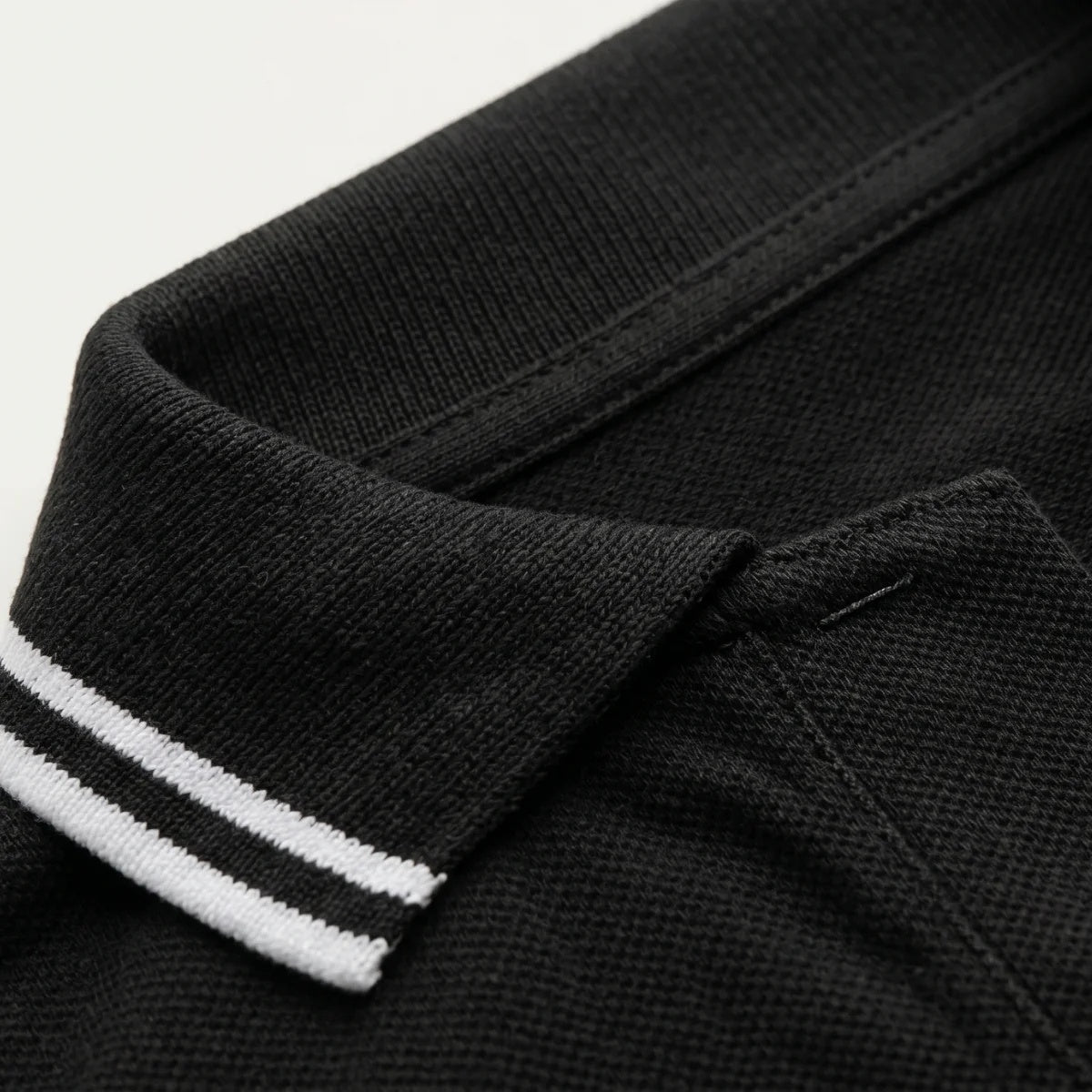 Iker | Polo in cotone a maniche corte da uomo con collo a contrasto