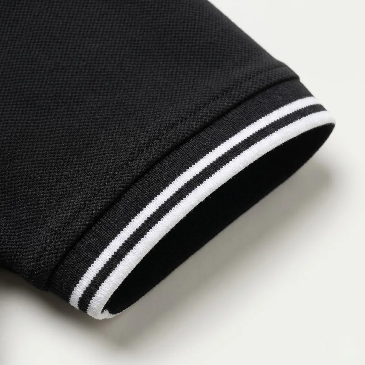 Iker | Polo in cotone a maniche corte da uomo con collo a contrasto