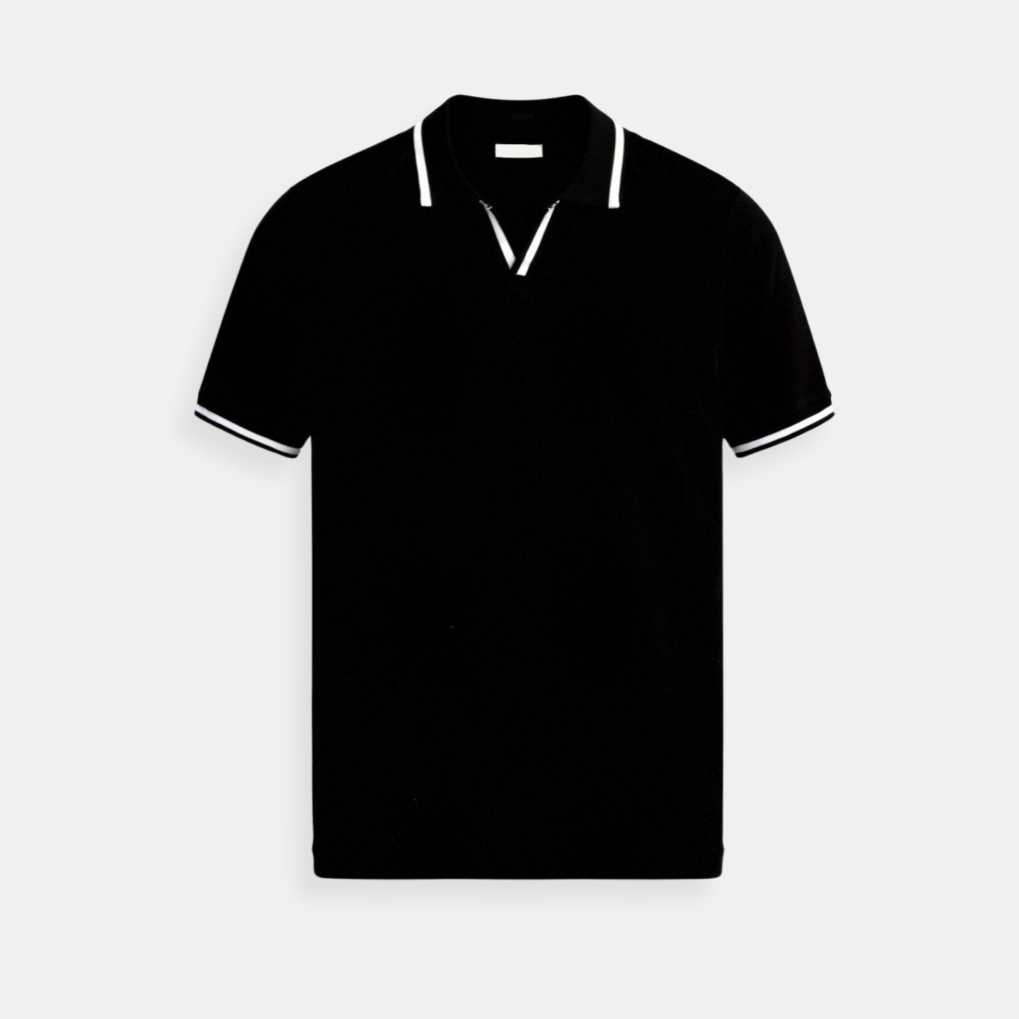Rodrigo | Polo in maglia a maniche corte da uomo con collo aperto